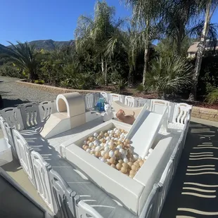 Nude &amp; white soft play