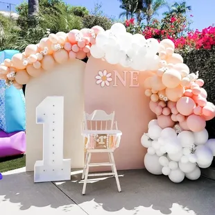 Backdrop rentals &amp; marquee number