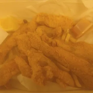 fried fish and fries