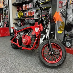 Mini bikes and parts