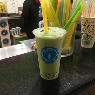 Thai green tea