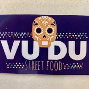 a sticker with a skull on it