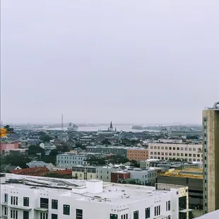 View from left side of rooftop