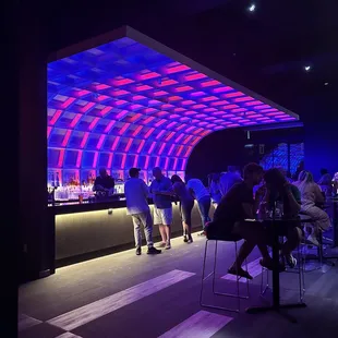 The bar