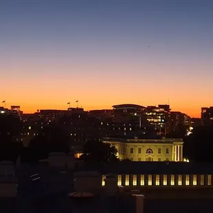 View of the White House from the Vue