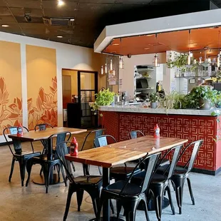 spacious inside seating