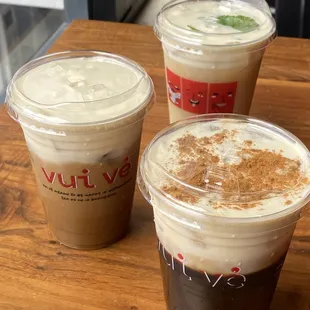 Vietnamese Cold Brew + Cinnamon Salted Cold Foam   ｡