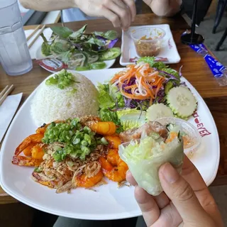 Rice - Lemongrass Shrimp