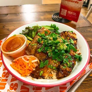 Pork Belly Rice Bowl