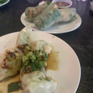 Edamame Dumplings