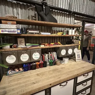 Office supply area