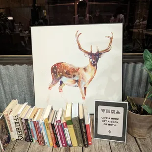Books take one leave one