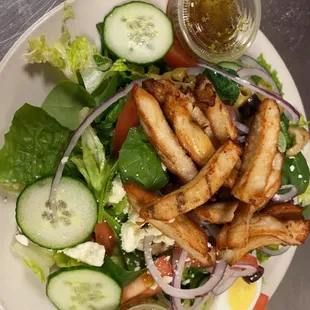 House salad with grilled chicken