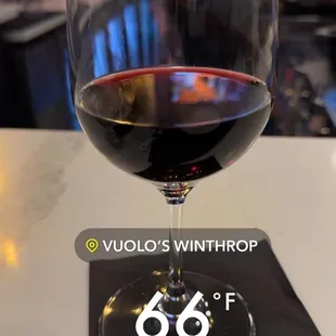 Loved the Italian wine.