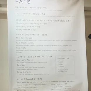 Menu March 2023 (3 of 3)
