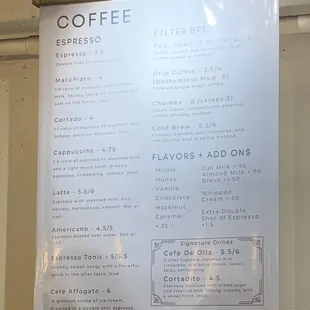 Menu March 2023 (1 of 3)
