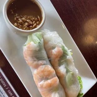 Combination spring roll