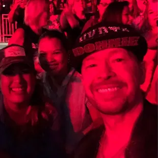 Donnie Wahlberg took my phone and snapped a selfie!! #Love!!! #GreatConcert!!! :))