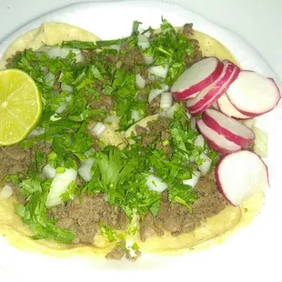 Best tacos ever ... Damm asada