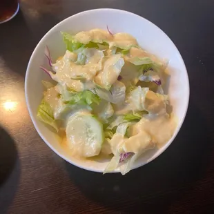 Lunch Salad, nice and big!