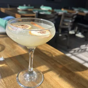 Ginger beer mocktail