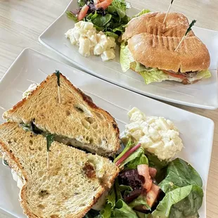 Rib Eye Sandwich Hot Sandwich &amp; Turkey Asparagus Melt Hot Sandwich