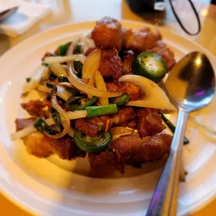 Salt Pepper Pork Chop