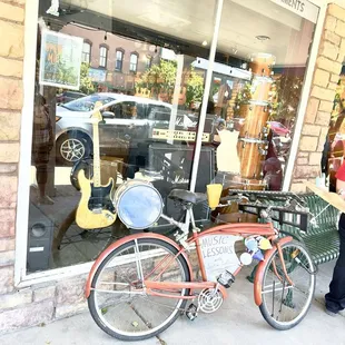 A picture from the Main Street of gunnison while eating at the W.