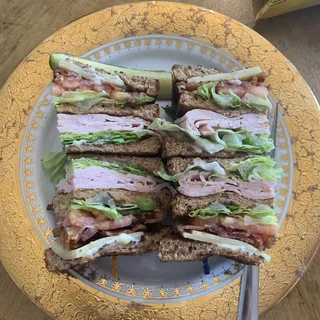 Turkey Club Sandwich Lunch