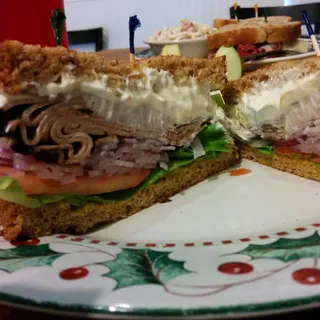 Southwest Roast Beef Sandwich Lunch