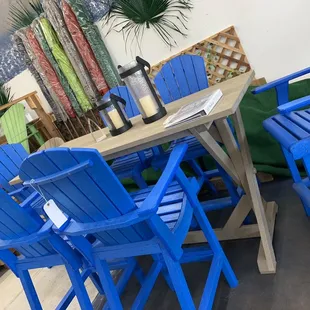 Quality Adirondack chairs and stools!