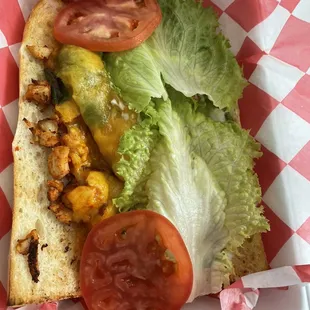 Spicy chicken grinder