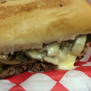 Philly Cheese Steak Sandwich