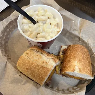 Bbq brisket &amp; Mac &amp; cheese