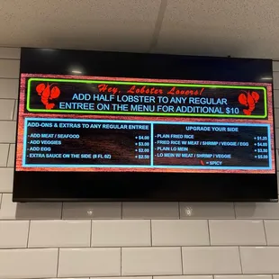 Lobster special