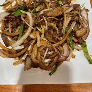 Mongolian beef