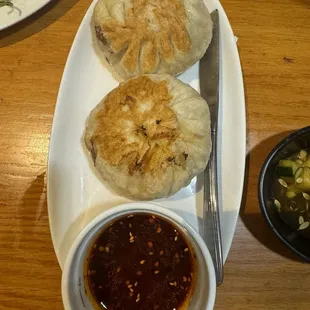 Juicy Pork Seared Bao