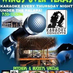 Karaoke night on Thursdays !