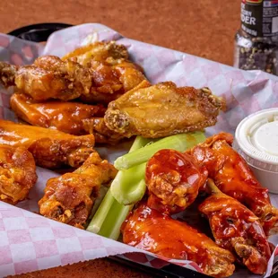 Wings ! Breaded, naked or boneless ?