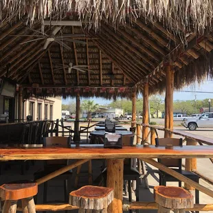Palapa at Wings Over Texas