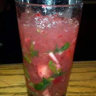 Yummy mojitos and lots of other specialty drinks.