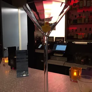 Giant Martini Glass!