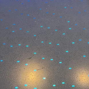 Table lights up and changes colors