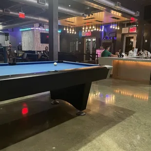 Bar/ pool table area