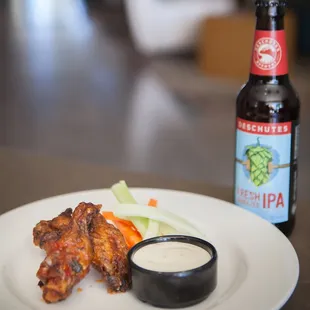 Spicy Wings with IPA