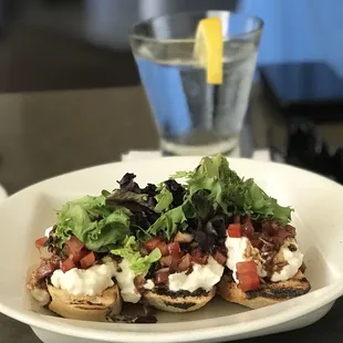 Bruschetta - a healthy choice as an appetizer