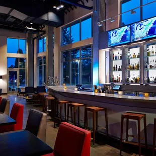 With several large screen televisions throughout, W XYZ is the perfect place to catch your favorite sporting event.