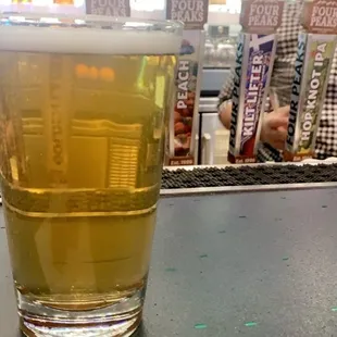 Four Peaks on tap