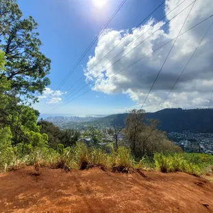 View of the city.