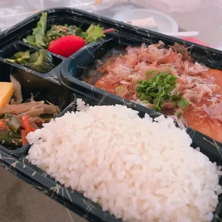 TOFU Steak bento box